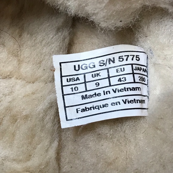 UGG Australia Ascot Tan Slippers, Size 10 Men's, Style 5775 - Picture 6 of 8